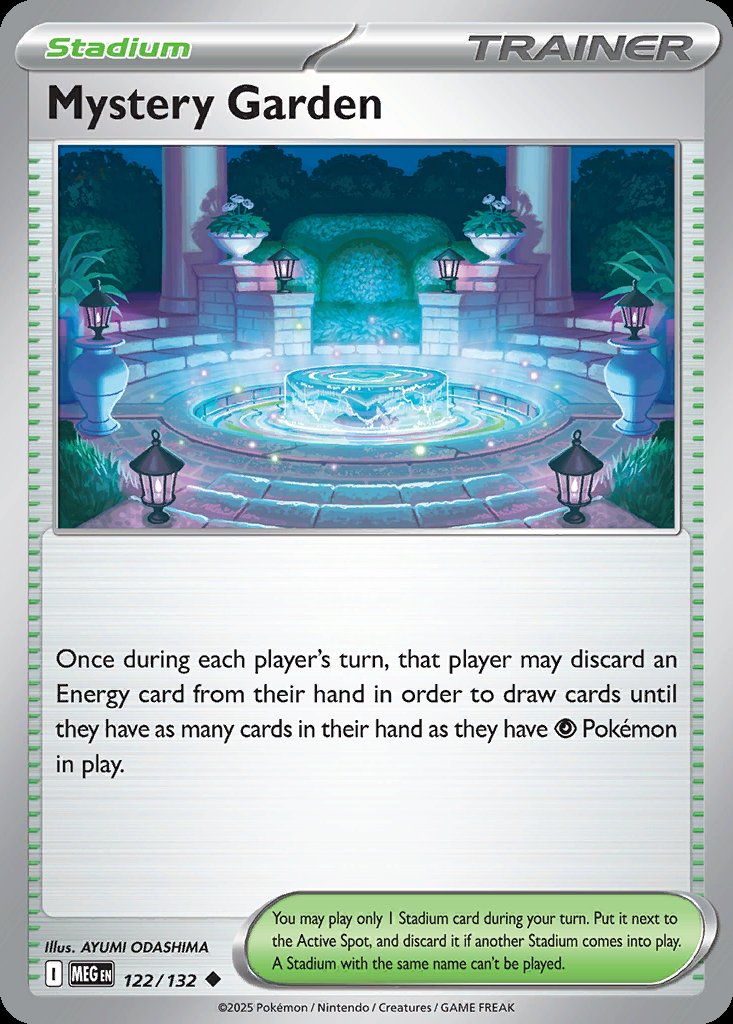 Mystery Garden - Mega Evolution (Uncommon) [MEG-122] Hauptbild