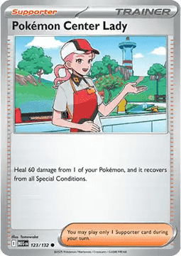Pokémon Center Lady - Mega Evolution (Common) [MEG-123] Imagen principal del producto