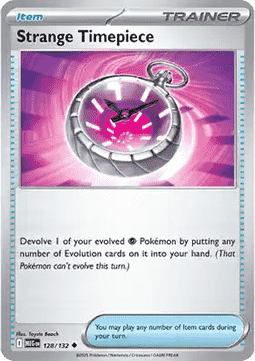 Strange Timepiece - Mega Evolution (Uncommon) [MEG-128] Immagine principale del prodotto