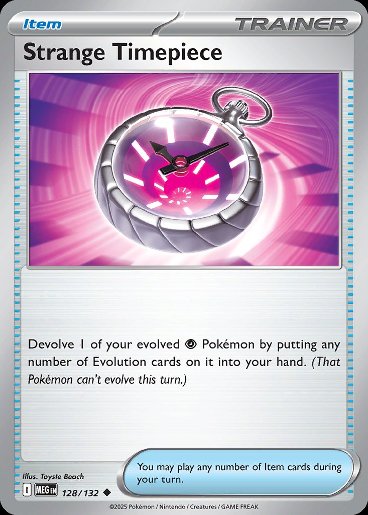 Strange Timepiece - Mega Evolution (Uncommon) [MEG-128] Main image