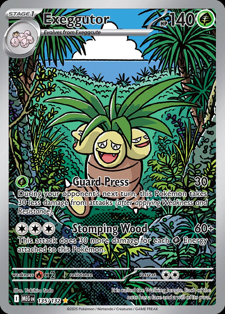 Exeggutor - Mega Evolution (Illustration Rare) [MEG-135] Hauptbild