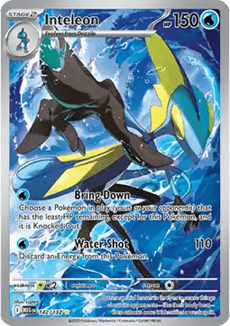 Inteleon - Mega Evolution (Illustration Rare) [MEG-142] Imagen principal del producto
