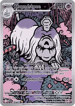Houndstone - Mega Evolution (Illustration Rare) [MEG-145] Imagen principal del producto