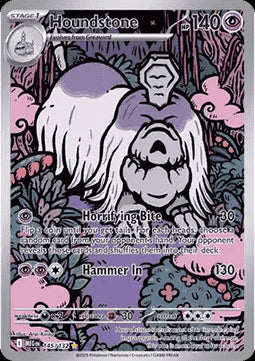 Houndstone - Mega Evolution (Illustration Rare) [MEG-145]