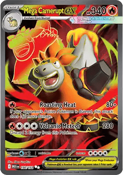 Mega Camerupt ex - Mega Evolution (Ultra Rare) [MEG-156] Imagen principal del producto