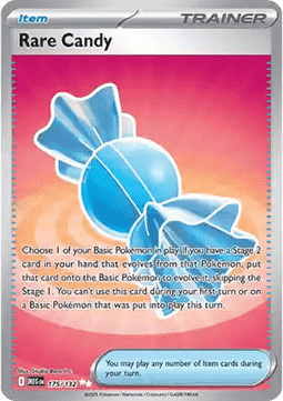 Rare Candy - Mega Evolution (Ultra Rare) [MEG-175] Imagen principal del producto