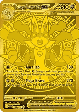 Mega Lucario ex - Mega Evolution (Secret Rare) [MEG-188] Imagen principal del producto