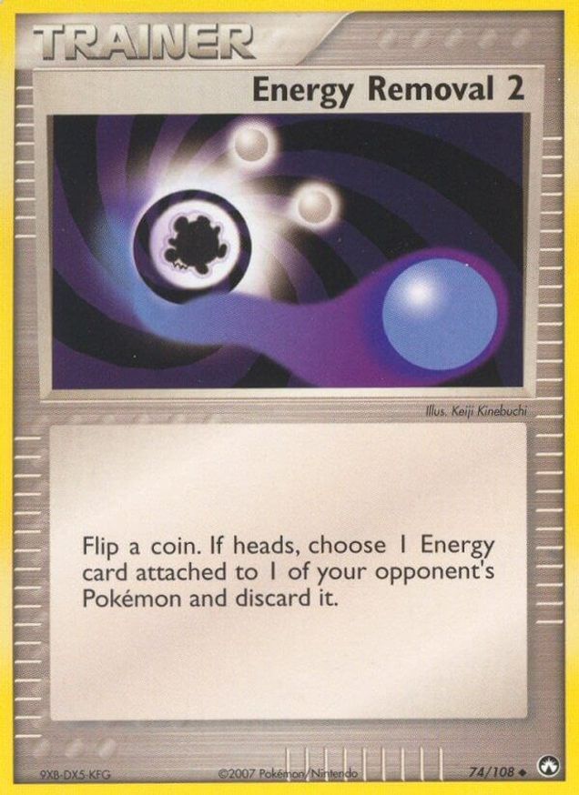 Pokémon-kaart Energy Removal 2 74/108 Uncommon uit de set EX Power Keepers