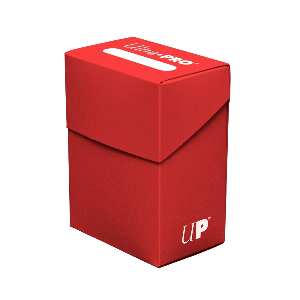 Ultra Pro PRO 80+ deckbox rood – officiële productfoto | Lichcards Immagine principale del prodotto