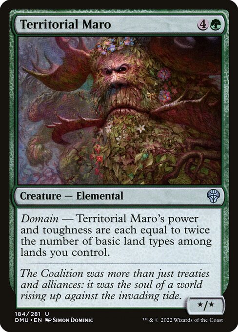 Territorial Maro – Dominaria United (DMU-184) Magic: The Gathering card