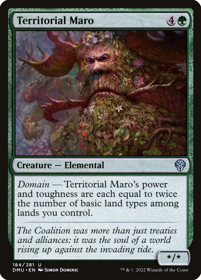 Territorial Maro - Dominaria United (Uncommon) [DMU-184] Hoofdafbeelding