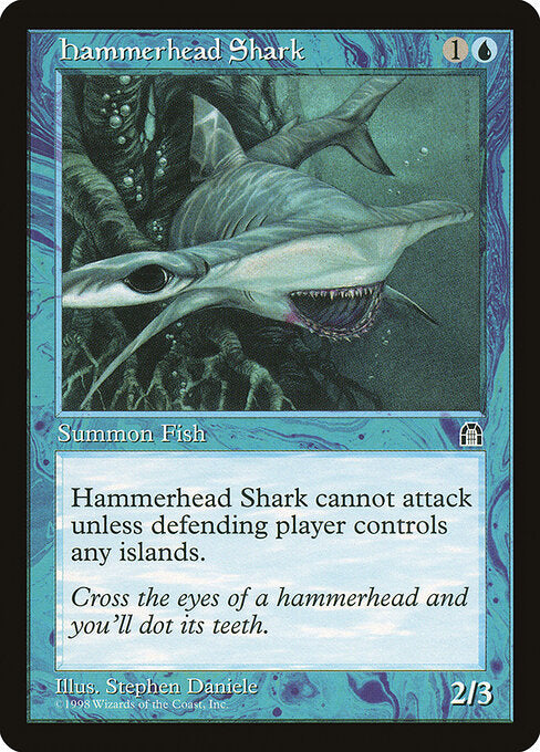 Hammerhead Shark – Stronghold (STH-32) Magic: The Gathering card | LC-REM-20260804-15846242681164-854627ab-38bd-4894-94d8-9ef51a57579c