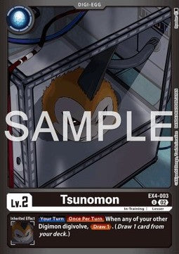 Tsunomon (EX4-003) - Premium Bandai Products (Alternative Art) [PB-XX-EX4-003] Imagen principal del producto