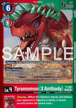 Tyrannomon (X Antibody) (P-160) - Premium Bandai Products (Alternative Art) [PB-XX-P-160] Imagen principal del producto