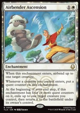 Airbender Ascension - Magic: The Gathering | Avatar: The Last Airbender (Rare) [TLA-6] Hauptbild