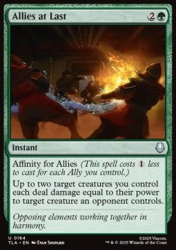 Allies at Last - Magic: The Gathering | Avatar: The Last Airbender (Uncommon) [TLA-164] Hauptbild