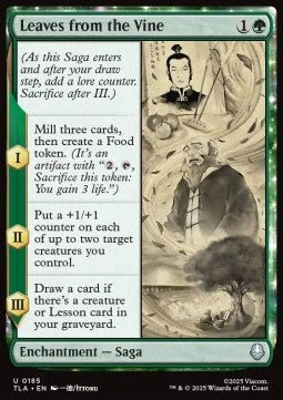 Leaves from the Vine - Magic: The Gathering | Avatar: The Last Airbender (Uncommon) [TLA-185] Imagen principal del producto