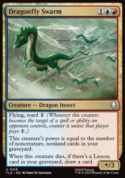 Dragonfly Swarm - Magic: The Gathering | Avatar: The Last Airbender (Uncommon) [TLA-215] Hauptbild