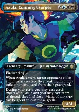 Azula, Cunning Usurper - Magic: The Gathering | Avatar: The Last Airbender: Extras (Rare) [XTLA-303] Hoofdafbeelding