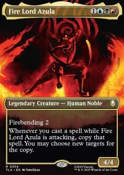 Fire Lord Azula (V.2) - Magic: The Gathering | Avatar: The Last Airbender: Extras (Rare) [XTLA-334] Hoofdafbeelding