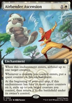 Airbender Ascension - Magic: The Gathering | Avatar: The Last Airbender: Extras (Rare) [XTLA-364] Hoofdafbeelding