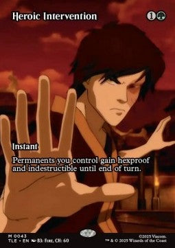 Heroic Intervention - Magic: The Gathering | Avatar: The Last Airbender: Eternal (Mythic) [TLE-43] Main image