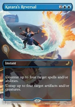 Katara's Reversal - Magic: The Gathering | Avatar: The Last Airbender: Eternal (Rare) [TLE-63] Main image