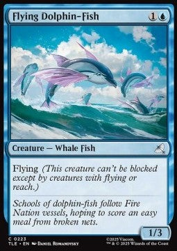 Flying Dolphin-Fish - Magic: The Gathering | Avatar: The Last Airbender: Eternal (Common) [TLE-223] Main image