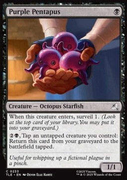 Purple Pentapus - Magic: The Gathering | Avatar: The Last Airbender: Eternal (Common) [TLE-233] Imagen principal del producto