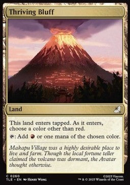 Thriving Bluff - Magic: The Gathering | Avatar: The Last Airbender: Eternal (Common) [TLE-260] Imagen principal del producto