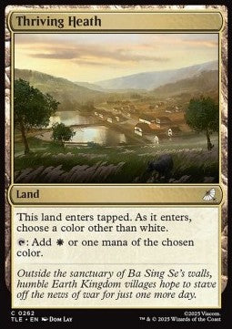 Thriving Heath - Magic: The Gathering | Avatar: The Last Airbender: Eternal (Common) [TLE-262] Imagen principal del producto
