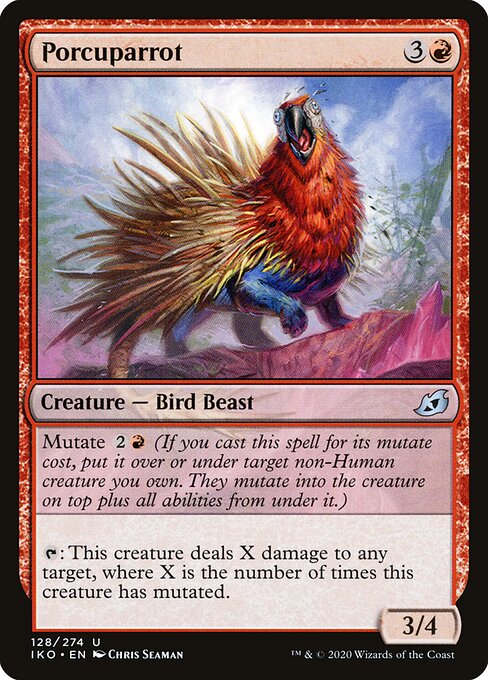 Porcuparrot – Ikoria: Lair of Behemoths (IKO-128) Magic: The Gathering card