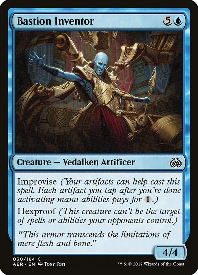 Bastion Inventor - Aether Revolt (Common) [AER-30] Hoofdafbeelding