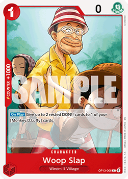 Woop Slap (OP13-006) - Carrying on his Will (Common) [OP13-006] Immagine principale del prodotto