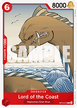 Lord of the Coast (OP13-010) - Carrying on his Will (Common) [OP13-010] Immagine principale del prodotto