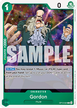 Gordon (OP13-024) - Carrying on his Will (Common) [OP13-024] Imagen principal del producto