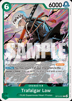 Trafalgar Law (OP13-031) - Carrying on his Will (Rare) [OP13-031] Hover Image