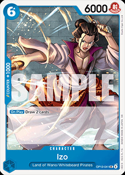 Izo (OP13-041) - Carrying on his Will (Uncommon) [OP13-041] Hover Image
