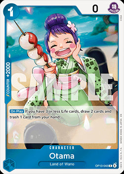 Otama (OP13-043) - Carrying on his Will (Rare) [OP13-043] Hover Image