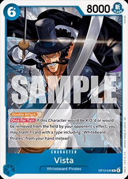 Vista (OP13-046) - Carrying on his Will (Rare) [OP13-046] Hover Image