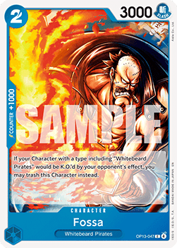 Fossa (OP13-047) - Carrying on his Will (Common) [OP13-047] Immagine principale del prodotto