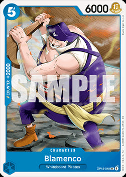 Blamenco (OP13-048) - Carrying on his Will (Uncommon) [OP13-048] Hover Image