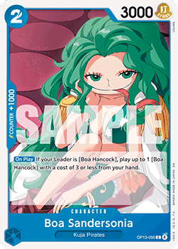 Boa Sandersonia (OP13-050) - Carrying on his Will (Common) [OP13-050] Immagine principale del prodotto