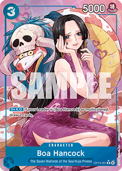 Boa Hancock (OP13-051) (V.2) - Carrying on his Will (Alternate Art) [OP13-051] Immagine principale del prodotto