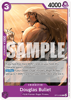 Douglas Bullet (OP13-068) - Carrying on his Will (Common) [OP13-068] Imagen principal del producto