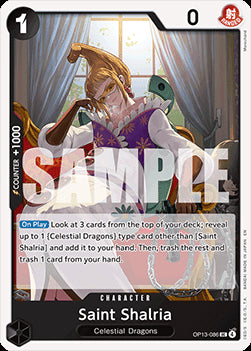 Saint Shalria (OP13-086) - Carrying on his Will (Uncommon) [OP13-086] Hover Image