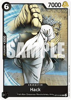 Hack (OP13-090) - Carrying on his Will (Uncommon) [OP13-090] Immagine principale del prodotto