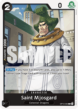 Saint Mjosgard (OP13-092) - Carrying on his Will (Common) [OP13-092] Immagine principale del prodotto