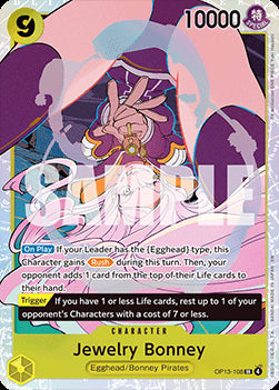 Jewelry Bonney (OP13-108) (V.1) - Carrying on his Will (Super Rare) [OP13-108] Hover Image
