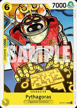 Pythagoras (OP13-111) - Carrying on his Will (Uncommon) [OP13-111] Hover Image